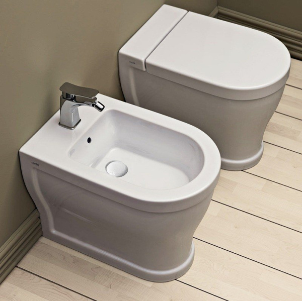 Биде приставное Cielo Opera Tondo OPBIT