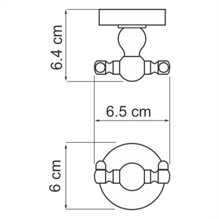 Крючок двойной Wasserkraft Regen K-6923D SET1570