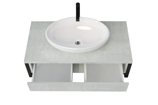 Тумба под раковину 1Marka  Grunge Loft 90П У85852