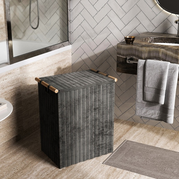 Корзина для белья WasserKRAFT Gollach WB-330-L