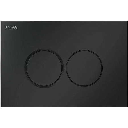 Комплект унитаза с инсталляцией Am.Pm MasterFit Spirit V2.0 IS100138.701700 с сиденьем микролифт, кнопка черный матовый