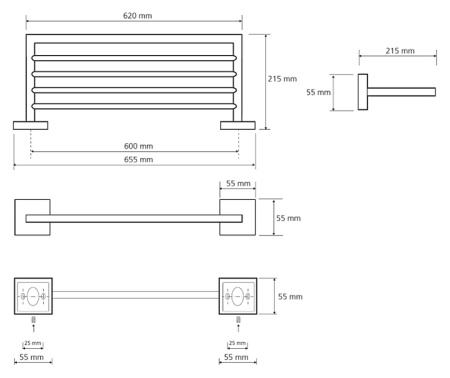 Полотенцедержатель Bemeta BETA 132205082
