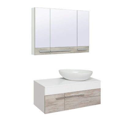 Зеркальный шкаф Runo правый Вудлайн 60 (00-00001006)