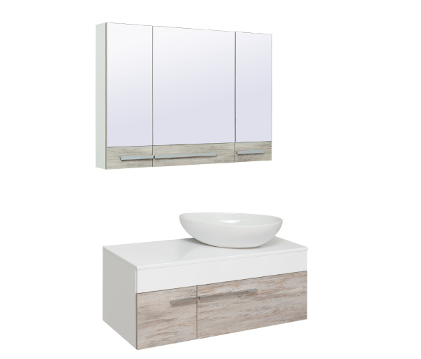 Зеркальный шкаф Runo правый Вудлайн 60 (00-00001006)