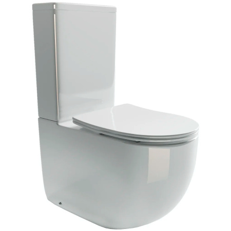 Напольный пристенный унитаз Ceramica Nova Metropol Rimless CN4001