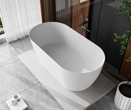 Ванна из искусственного камня  (170х80) Cezares Stylus CZR-RELAX-170-80-57-SSB
