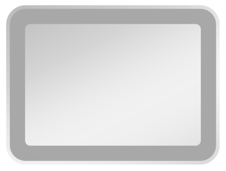 Зеркало (80х60) Misty Стайл V2 ЗЛП821