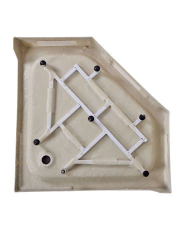 Акриловый поддон для душа (88х88) Agger A03-090TCR/T белый