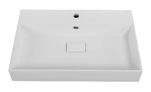 Раковина из искусственного мрамора CEZARES 50313 Bianco opaco