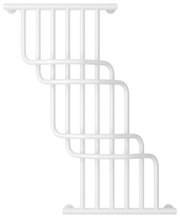 Полотенцесушитель Водяной Сунержа Нега (100х85) Белый 12-0225-1085