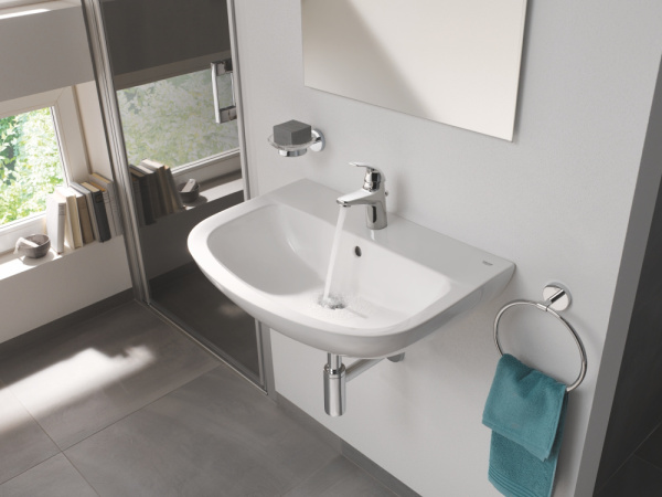 Смеситель однорычажный для раковины Grohe BauFlow 23751 000 (23751000) хром
