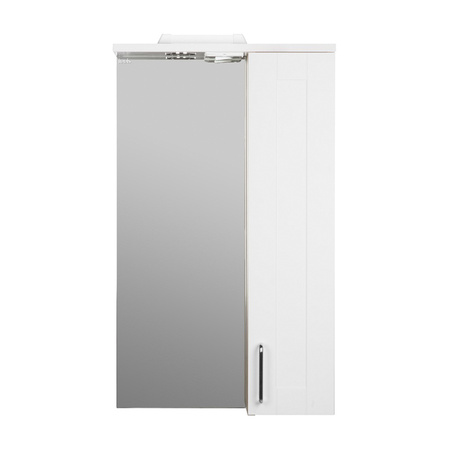 Шкаф-зеркало, IDDIS SEN5000i99, белый/дерево