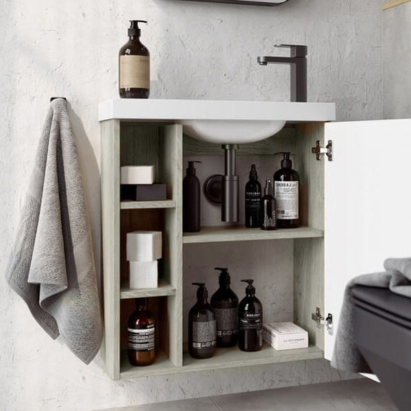 Корпус тумбы Aqwella Alba 60 ALB0106RLS