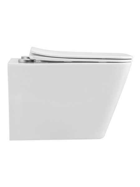 Унитаз подвесной безободковый TORNADO Agger AT10150  сиденье с микролифтом