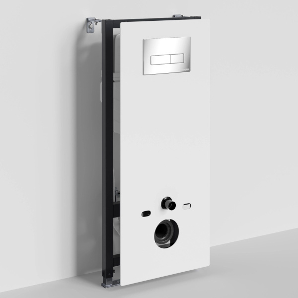 Инсталляция для подвесного унитаза WasserKraft 20TLT.010.ME.WH.CH03