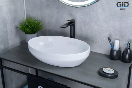 Раковина накладная (50х36) Gid D1469