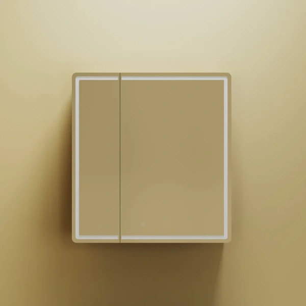 Зеркало-шкаф с подсветкой (69х74) Sancos Mirror MI70ECH