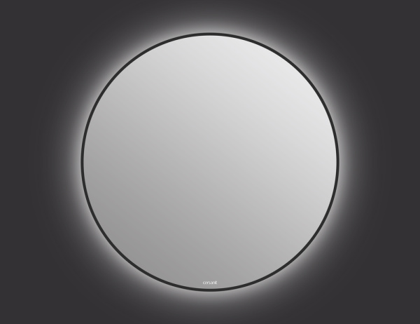 Зеркало Cersanit ECLIPSE smart 100x100 в черной рамке 64149