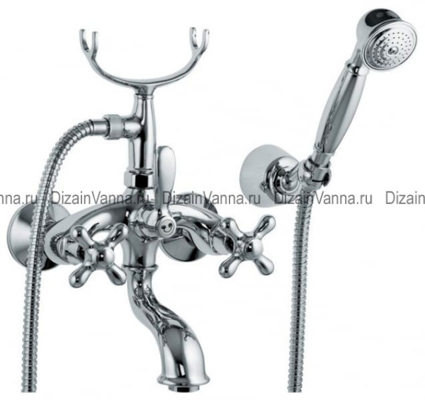 Смеситель Fiore Margot 26CR0611 для ванны с душем