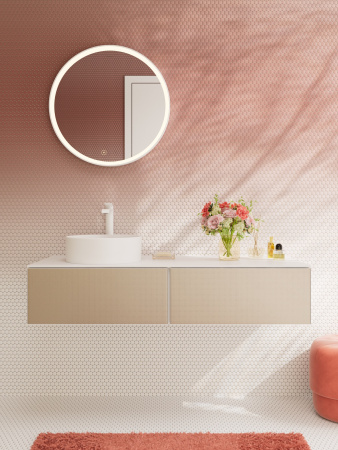 Смеситель для раковины без донного клапана Hansgrohe Vivenis 75042700 белый матовый