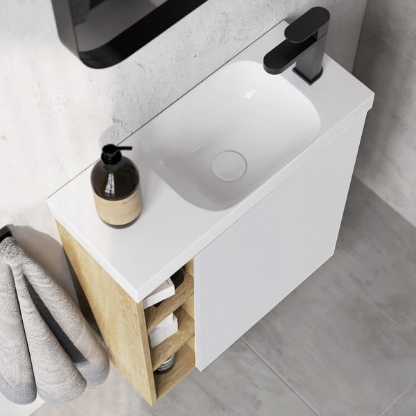 Корпус тумбы Aqwella Alba (60 см) ALB0106LDD