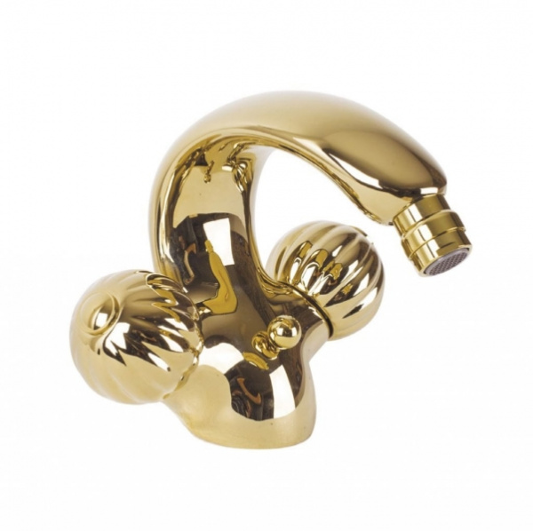 Смеситель на биде Cezares Royal Palace (ROYAL PALACE-BS1-03/24-MS) золото