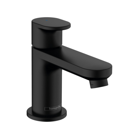 Кран для холодной воды без донного клапана Hansgrohe Vernis Blend 71583670 черный матовый