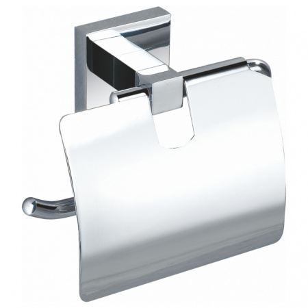 Держатель для туалетной бумаги с крышкой WONZON & WOGHAND POLO, хром WW-8926