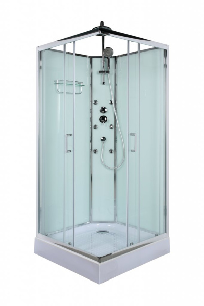 Душевая кабина (80х80) BelBagno UNO-CAB-A-2-80-C-Cr