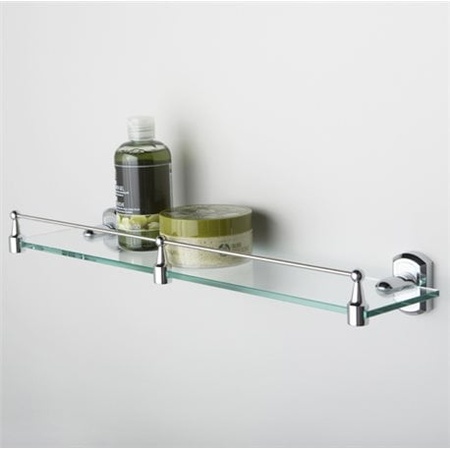 Полка стеклянная с бортиком WasserKRAFT Oder K-3044
