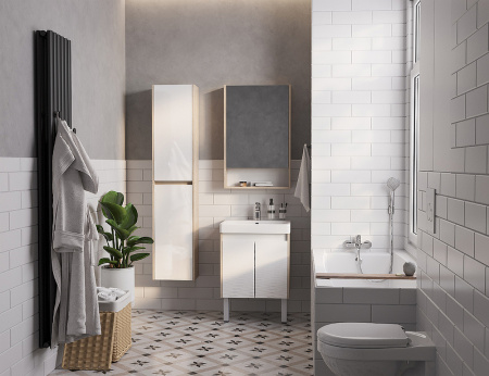 Тумба под раковину Aquaton Сканди Doors 55 1A278801SDB20