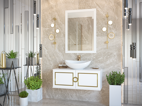 Зеркало (80х105)  Brevita Steffany  STEF-02075-01-01