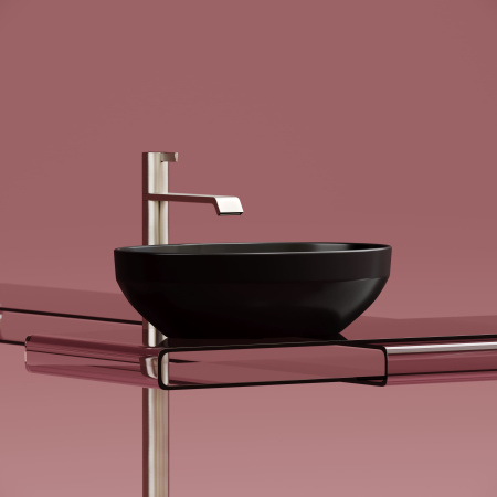 Раковина накладная (50,2х36,3) Ceramica Nova ELEMENT CN6056MB