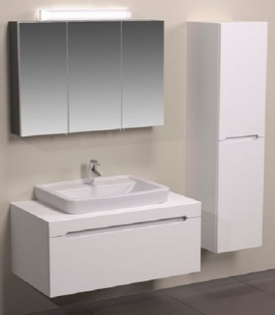 Тумба с раковиной, 100 см, белый Vitra Folda 56084