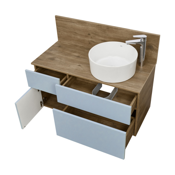 Тумба с раковиной Aquaton Мишель 100 1A2569K2MIDR0