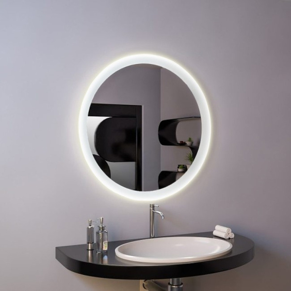 Зеркало подсветкой (64,5x64,5) Continent Мальта Люкс ЗЛП12