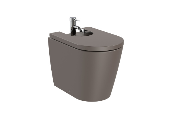 Биде напольное Roca Inspira round  BTW,  357527660 кофейный