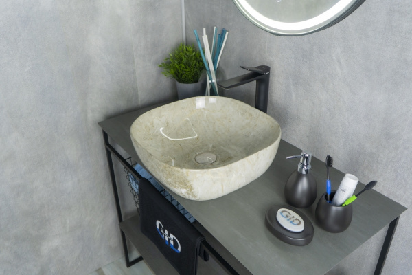 Раковина накладная (42,5х42,5) Gid Mnc545