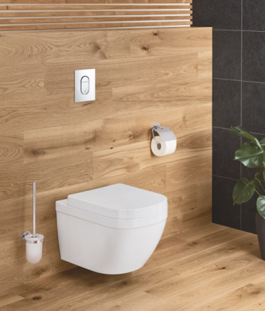 Унитаз подвесной безободковый Grohe Euro Ceramic 39554 000 (39554000) микролифт