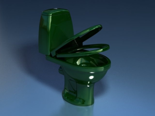 Унитаз-компакт Arcus 1215 dark green зеленый