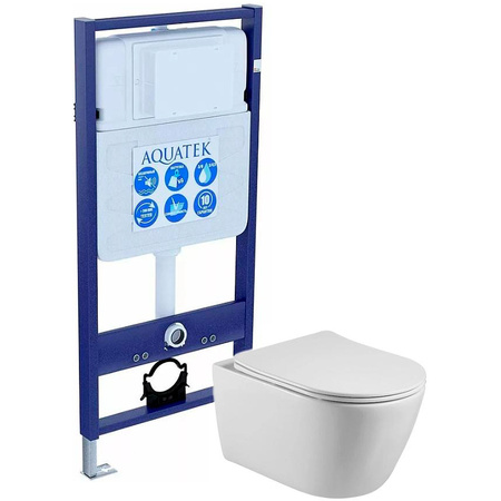 Комплект унитаз с инсталляцией Set AQUATEK БЕТТА Easy Fix