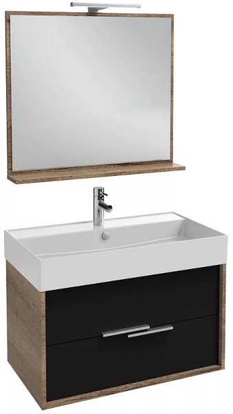 Раковина встраиваемая сверху (80х46) Jacob Delafon Vivienne EXBI112-00 глянцевая