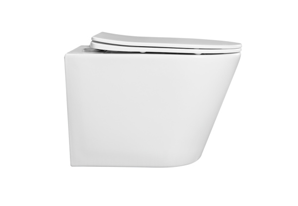 Унитаз подвесной безободковый Aquatek Вега AQ1904T-00 микролифт