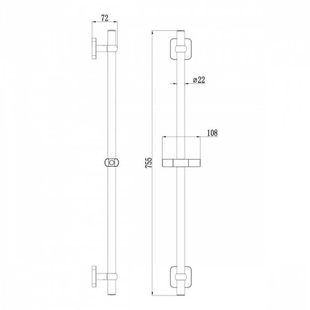Стойка для душа IDDIS Bild (BIL7000i17)