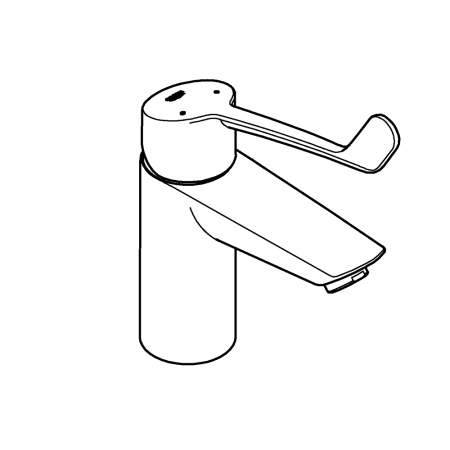 Смеситель для раковины с донным клапаном Grohe Eurosmart 23982 003 (23982003) хром