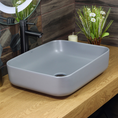 Раковина накладная (50х40) Melana 320353MG-805