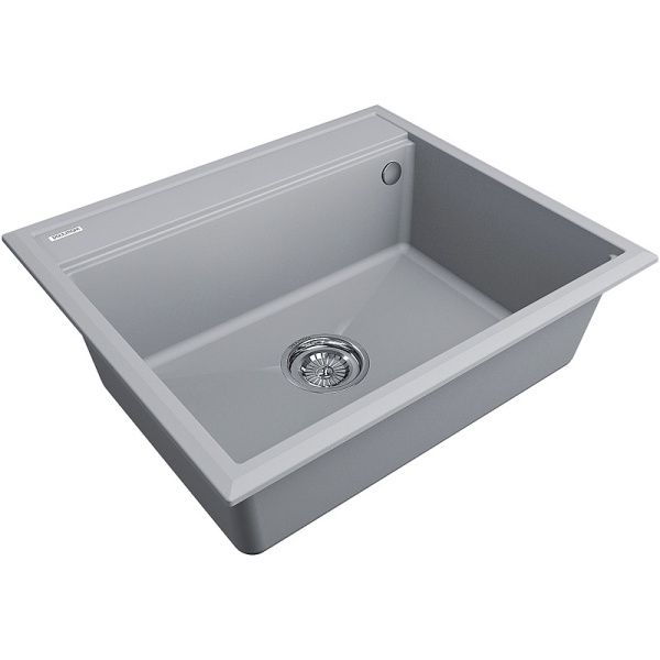 Кухонная мойка Paulmark  Stepia 60 PM115951-GRS серый дым