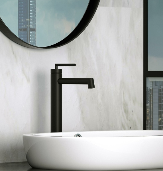 Смеситель для раковины BelBagno Acqua ACQUA-LMC-NERO Смеситель для раковины BelBagno Acqua ACQUA-LMC-NERO