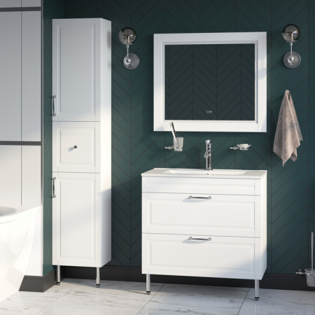 Тумба с умывальником IDDIS Oxford 80 см(OXF80W0i95K)
