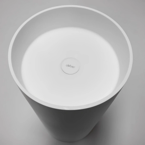 Раковина отдельностоящая ABBER Stein AS2516 белая матовая